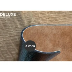 MuchoWow Placemat (6stuks) 45x30cm Leer Structuur Lederlook Best