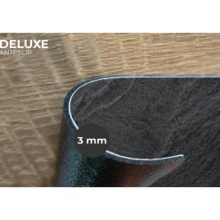 MuchoWow Placemat (6stuks) 45x30cm Beton Zwart Industrieel Outlet