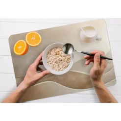 MuchoWow Placemat (6stuks) 45x30cm Beige Natuur Abstract Outlet