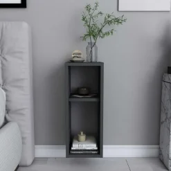 Emob Nachtkastje Noano - 22x23x60 cm - MDF - antraciet Discount