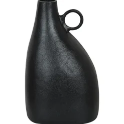 Beliani NARBADA - Decoratieve vaas - Zwart - Aluminium Online