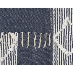 Beliani NEMLI - Plaid - Blauw - 130 x 150 cm - Acryl Clearance