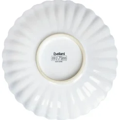 Leen Bakker NETTLE - Diepe borden set van 4 - Gebroken wit - Steengoed Discount