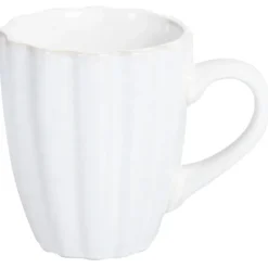 Leen Bakker NETTLE - Servies set van 16 - Gebroken wit - Steengoed Discount