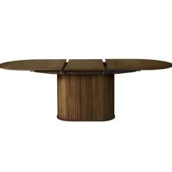Nordic Home - Amie uitschuifbare eettafel 95x180-230 cm ovaal - bruin Clearance