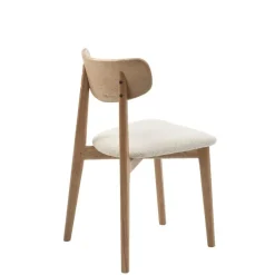 Nordic Home - Elim eetkamerstoel bouclé - naturel Clearance