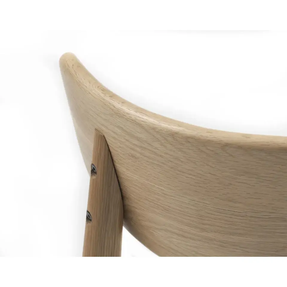 Nordic Home - Elim eetkamerstoel bouclé - naturel Clearance