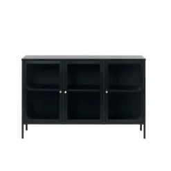 Nordic Home - Ragnar dressoir - 130 cm - zwart Clearance