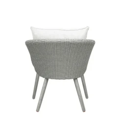 Nordic Home - Seth bistro set wicker - grijs/hout Hot