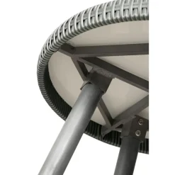 Nordic Home - Seth bistro set wicker - grijs/hout Hot