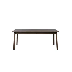 Nordic Home - Shana eettafel 95x190-290 cm - espresso Online