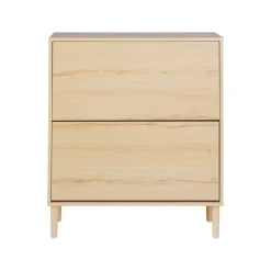 Beliani NORRIS - Schoenenkast - Lichthout - Spaanplaat Sale