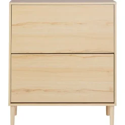 Beliani NORRIS - Schoenenkast - Lichthout - Spaanplaat Sale