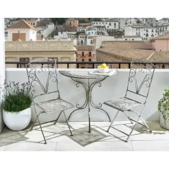 Leen Bakker NURRA - Bistroset - Grijs - IJzer New