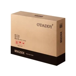 O'DADDY Bijzettafel Mangohout - Met Wielen en Pootjes - 50x35x55 cm Outlet