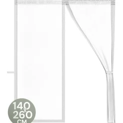 O'DADDY Deurgordijn Deluxe FIBER 140x260 - Magnetisch Vliegengordijn Wit Discount