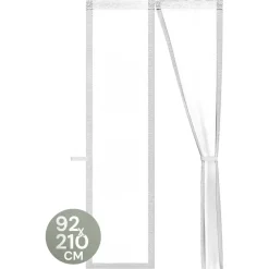 O'DADDY Deurgordijn Deluxe FIBER 92x210 - Magnetisch Vliegengordijn Wit