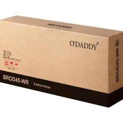 O'DADDY O’DADDY Kapstok met Schoenenrek – 15 Haken – 2-Laags – 80x32x178,5 cm