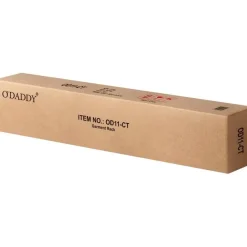 O'DADDY Kledingrek op Wielen - 130 Kg Draagvermogen - Verchroomd Metaal Clearance