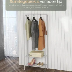 O'DADDY Kledingrek Staand - Garderoberek met Kledingstang Sale