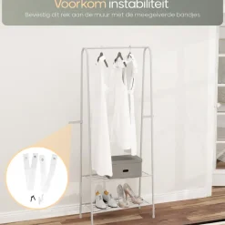 O'DADDY Kledingrek Staand - Garderoberek met Kledingstang Sale