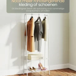 O'DADDY Kledingrek Staand - Garderoberek met Kledingstang Sale