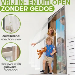 O'DADDY Lamellenhor 118x260 - Deurgordijn - wit Discount