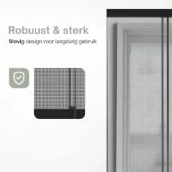 O'DADDY Lamellenhor 150x260 - Deurgordijn - zwart