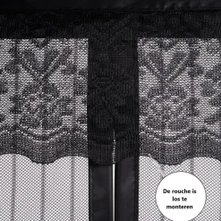 O'DADDY Magnetisch Vliegengordijn - Deurgordijn 100x230cm - Zwart Outlet