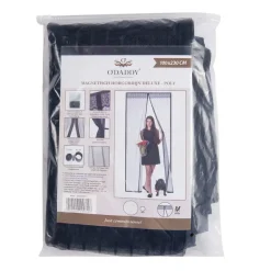 O'DADDY Magnetisch Vliegengordijn - Deurgordijn 100x230cm - Zwart Outlet