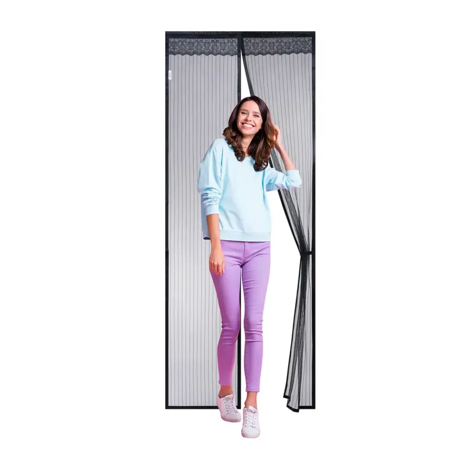 O'DADDY Magnetisch Vliegengordijn - Deurgordijn 100x230cm - Zwart Outlet