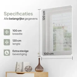 O'DADDY Magnetische raamhor - 130x150 cm Hot