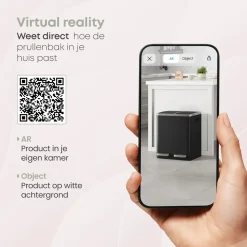 O'DADDY O’DADDY Prullenbak 60L - 2 Vakken - Voetbediening - Soft-Close - Zwart Discount