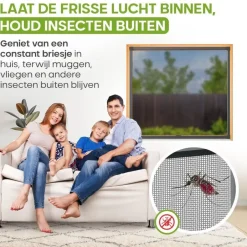 O'DADDY Raamhor - 100x120 cm - Aanpasbaar Vliegengaas Sale