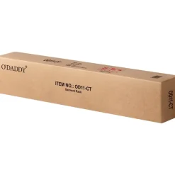 O'DADDY Verstelbaar Kledingrek op Wieltjes - Stabiel tot 130 kg - Zilver Clearance