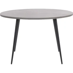 Beliani ODEON - Eettafel - Grijs - 120 x 120 cm - MDF