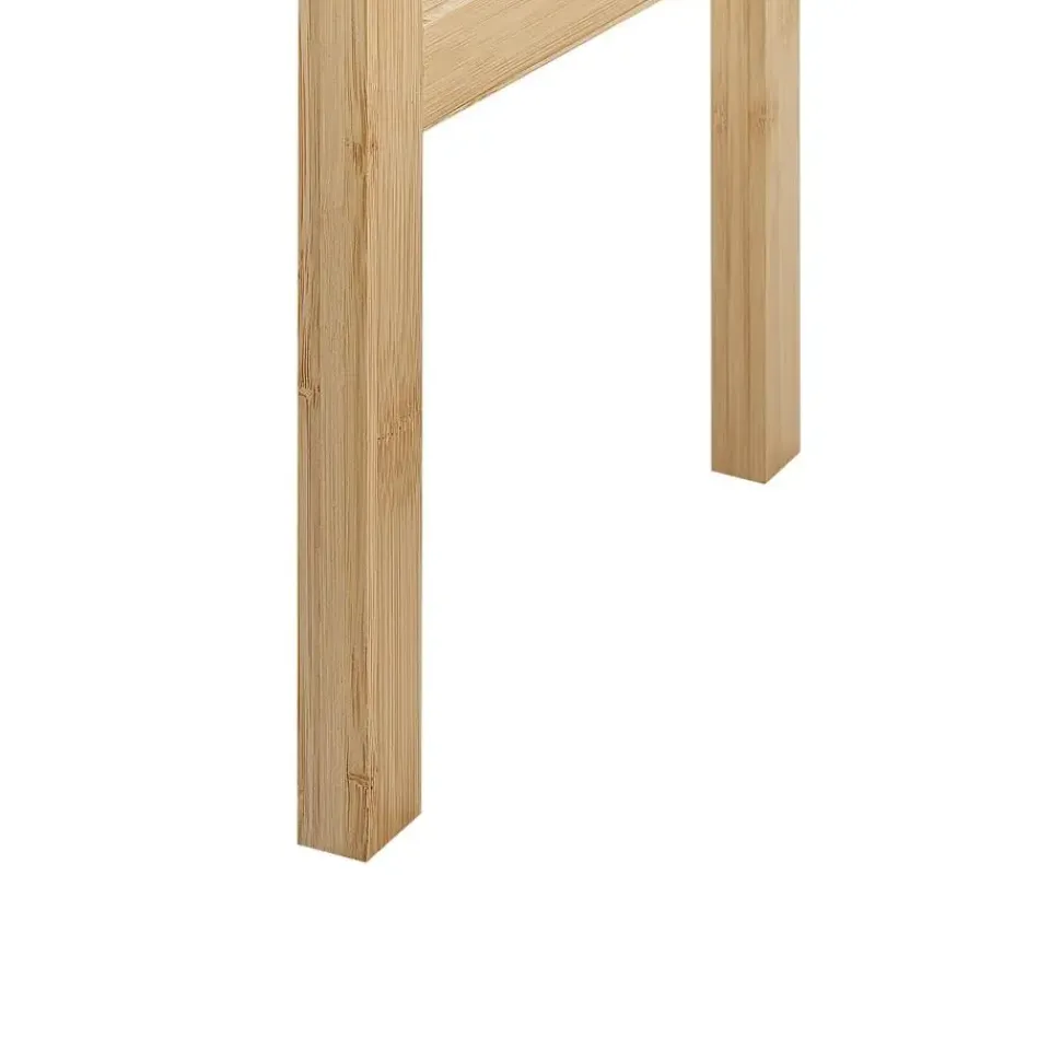 Beliani OKARCHE - Badkamerkast - Lichthout - Bamboe Best