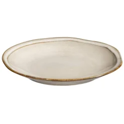 Leen Bakker Ontbijtbord Anna - beige - stoneware - Ø21 cm Online