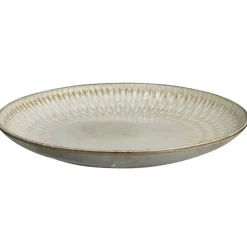 Leen Bakker Ontbijtbord Bodhi - beige stoneware - Ø21,5 cm Outlet