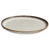 Leen Bakker Ontbijtbord Camille - beige - stoneware - Ø22 cm Outlet