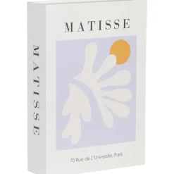 Leen Bakker Opbergboek Matisse - lila - 5x23x16 cm Outlet