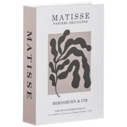 Leen Bakker Opbergboek Matisse - naturel - 16x23x5 cm New