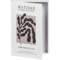 Leen Bakker Opbergboek Matisse - naturel - 16x23x5 cm New