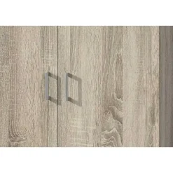 Rousseau Opbergkast Ray 80cm met 2 deuren en 4 legplanken - sonoma eik New