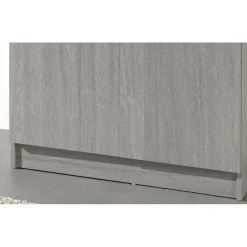 Rousseau Opbergkast Ray 80cm met 2 deuren en 4 legplanken - grijze eik Outlet