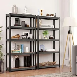 Songmics Opbergrek van industrieel roestvast staal, 30x75x150cm, 650kg