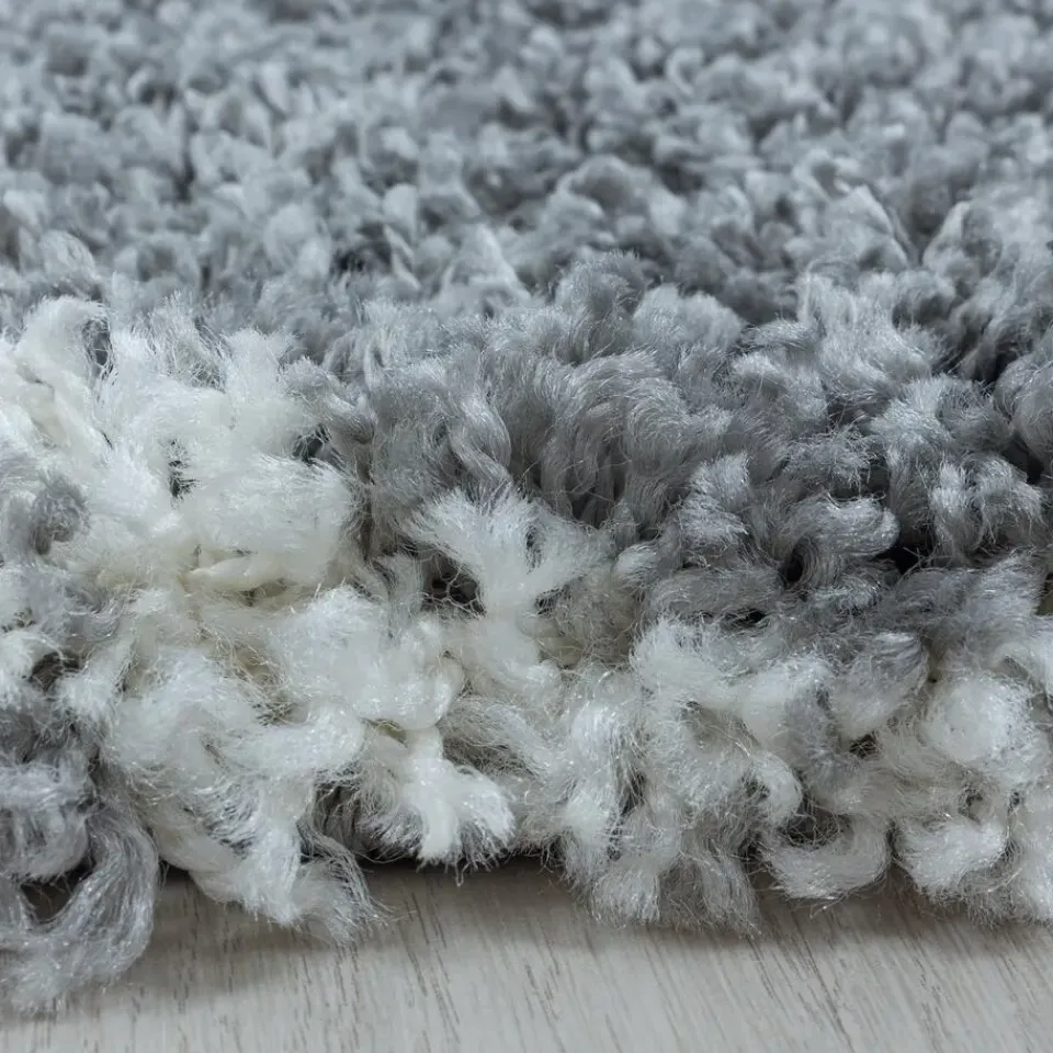 Muratap Opera Soft Shaggy Hoogpolig Vloerkleed Grijs - 200x290 CM Hot