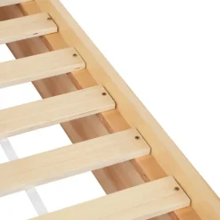 Beliani ORGEVAL - Daybed voor kinderen - Lichtbruin - 90 x 200 cm - Grenenhout New