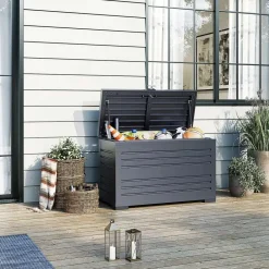 Orion Sit & Store aluminium opbergbox 590L antraciet Sale