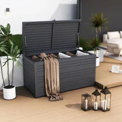 Orion Sit & Store aluminium opbergbox 1318L antraciet Online